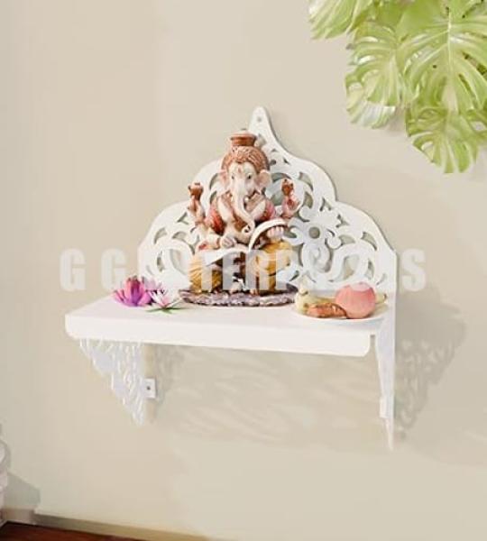 Handmade  Wooden Pooja Wall Temple