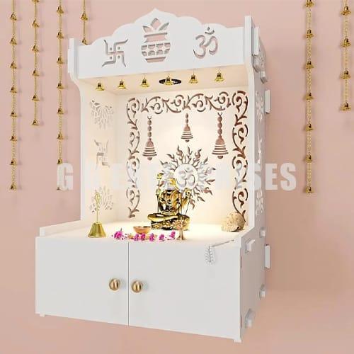 Wooden Home Temple & Pooja Mandir
